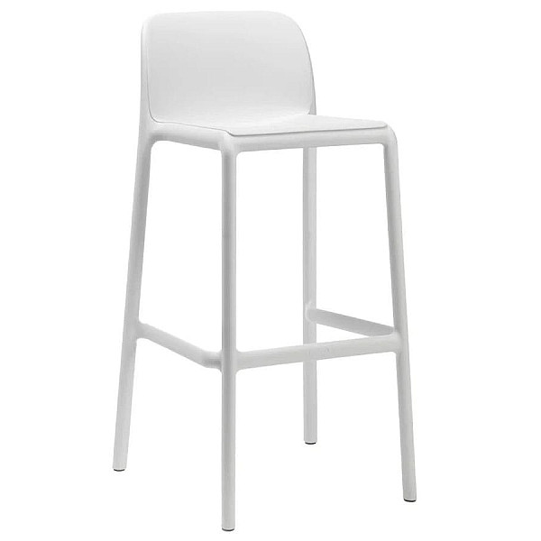 Барний стілець NARDI Faro Bianco-0