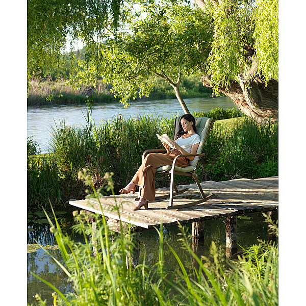 Кресло-качалка Nardi Folio Rocking Bianco-3