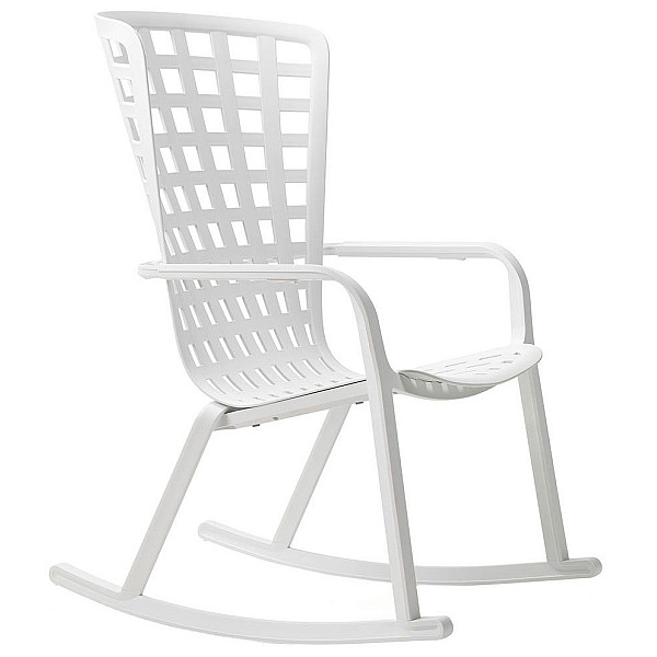 Кресло-качалка Nardi Folio Rocking Bianco-0