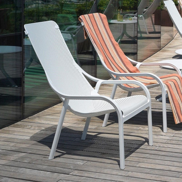 Крісло Nardi Net Lounge Bianco-2