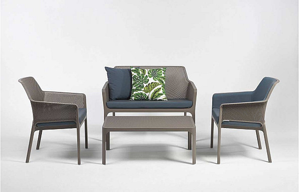 Скамейка Nardi Net Bench Tortora-1