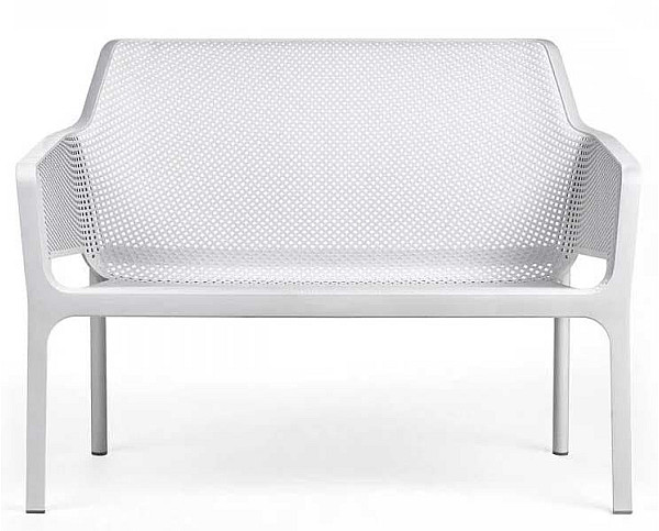Скамейка Nardi Net Bench Bianco-0