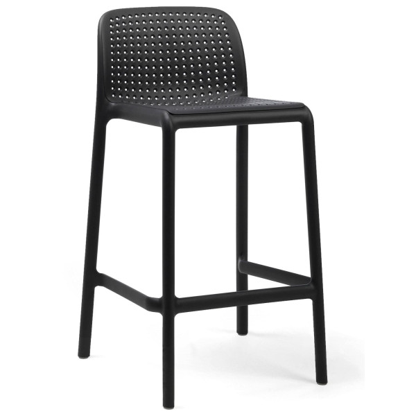 Напівбарний стілець NARDI Lido Mini Antracite-0