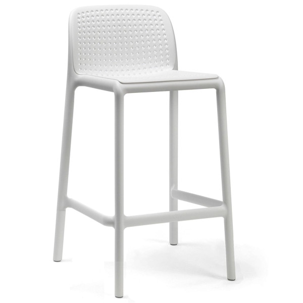 Напівбарний стілець NARDI Lido Mini Bianco-0