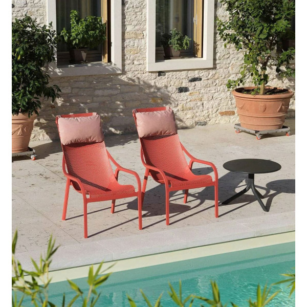 Стілець Nardi Net Lounge Corallo-1