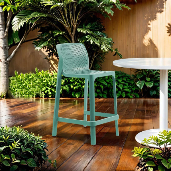 Напівбарний стілець NARDI Net Stool Mini Salice-1