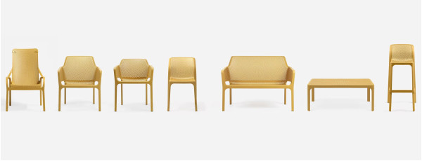 Барний стілець NARDI Net Stool Agave-1