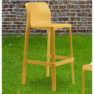 Барный стул NARDI Net Stool Senape