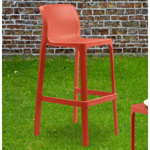 Барний стілець NARDI Net Stool Corallo