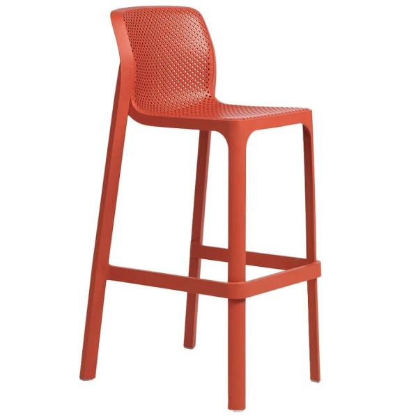 Барний стілець NARDI Net Stool Corallo-0