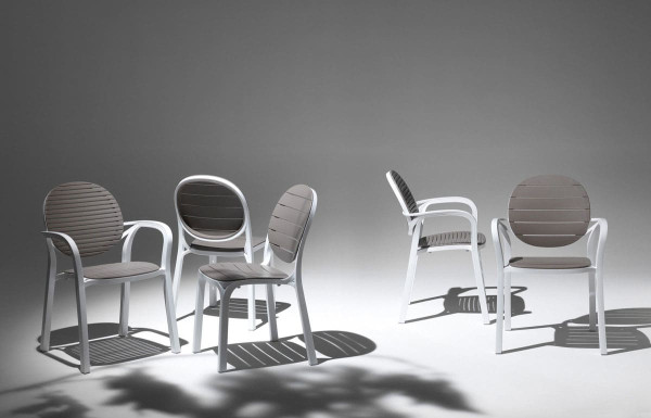 Кресло Nardi Palma Bianco Tortora-7