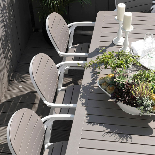 Кресло Nardi Palma Bianco Tortora-6