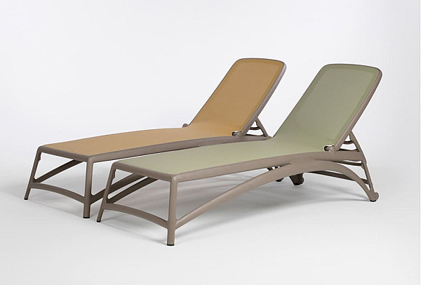 Шезлонг Nardi Atlantico Bianco Celeste-7