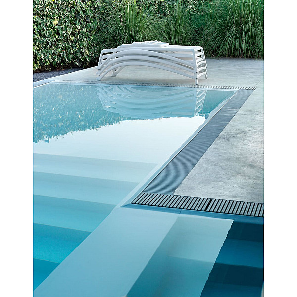 Шезлонг Nardi Atlantico Bianco Celeste-13