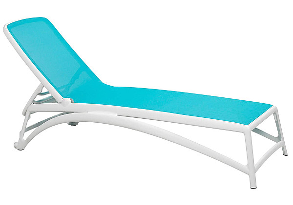 Шезлонг Nardi Atlantico Bianco Celeste-0
