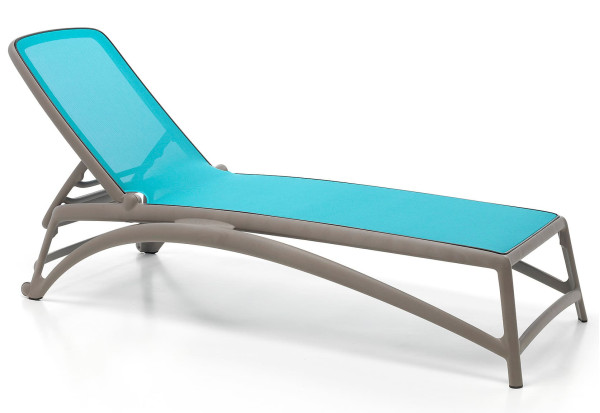 Шезлонг Nardi Atlantico Tortora Celeste-0