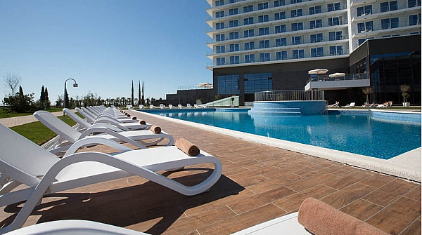 Шезлонг з підлокітниками Nardi Alfa Tortora Tortora-14