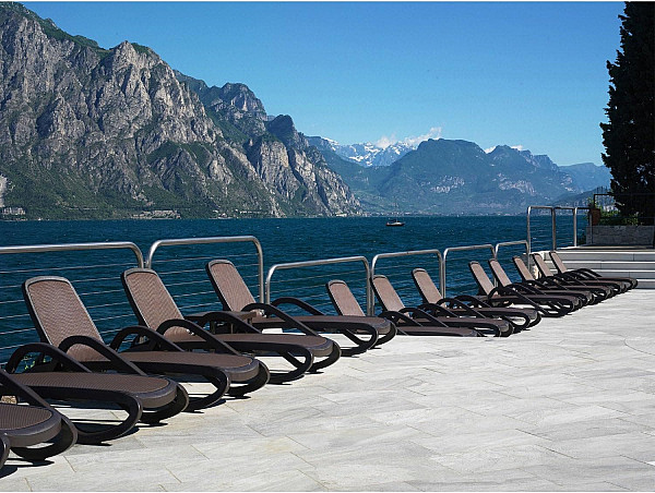 Шезлонг з підлокітниками Nardi Alfa Tortora Tortora-8