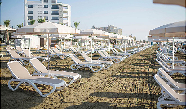 Шезлонг Nardi Omega Bianco Blu-2