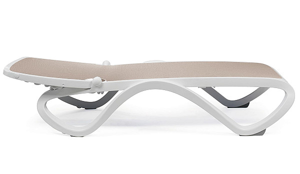 Шезлонг Nardi Omega Bianco Blu-8