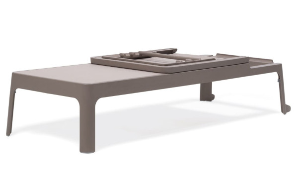 Вуличний шезлонг Nardi Plano Tortora-Tortora-4