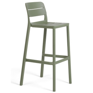 Барний пластиковий стілець Nardi Cassia Stool Cactus