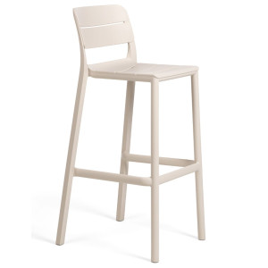 Барний пластиковий стілець Nardi Cassia Stool Corda