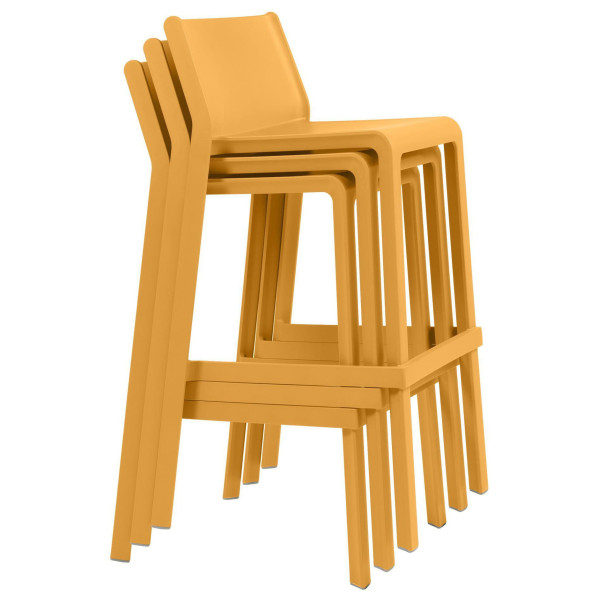 Барный стул NARDI Trill Stool Senape-4