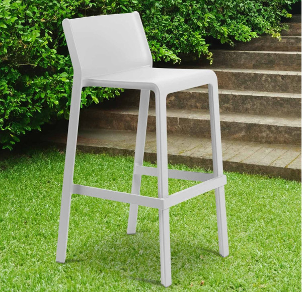 Барный стул NARDI Trill Stool Bianco-0