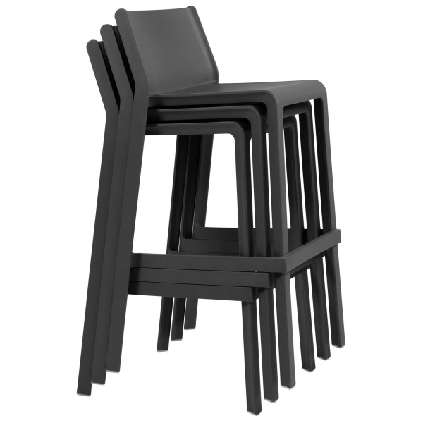 Барный стул NARDI Trill Stool Antracite-4
