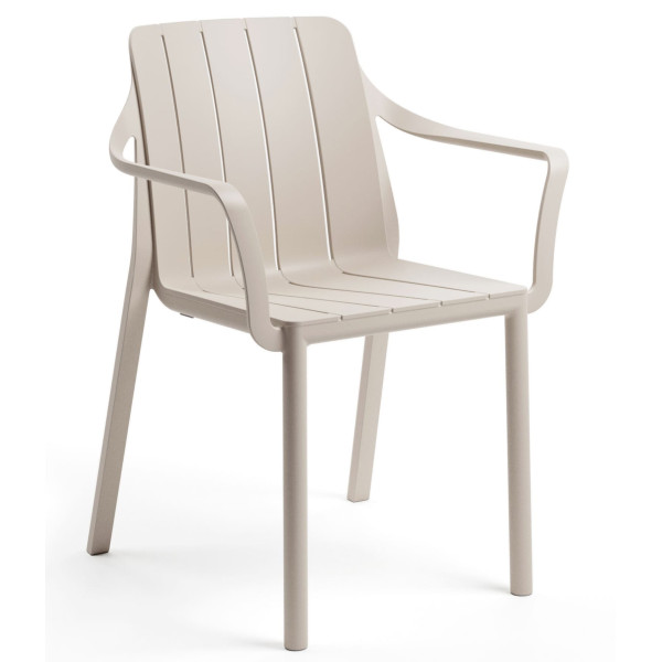 Пластиковый садовый стул Nardi Tiberina Armchair Corda-0