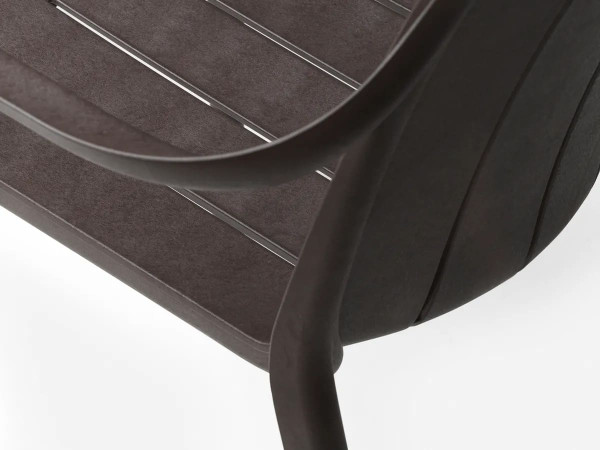 Пластиковий садовий стілець Nardi Tiberina Armchair Terra-3