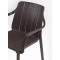 Пластиковий садовий стілець Nardi Tiberina Armchair Terra-1-thumb