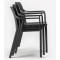 Пластиковый садовый стул Nardi Tiberina Armchair Antracite-3-thumb