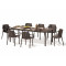 Пластиковий садовий стілець Nardi Tiberina Armchair Terra-4-thumb