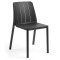 Пластиковый садовый стул Nardi Tiberina Bistrot Antracite-0-thumb