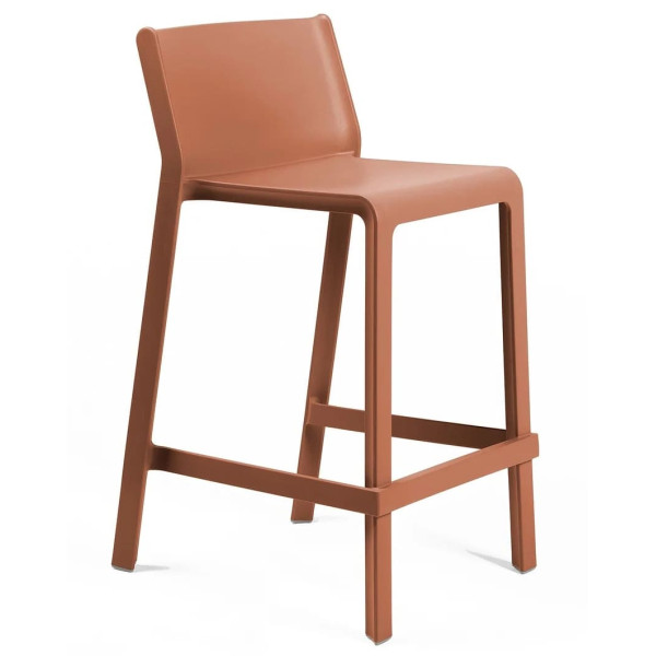 Полубарный стул NARDI Trill Stool Mini Mattone-0