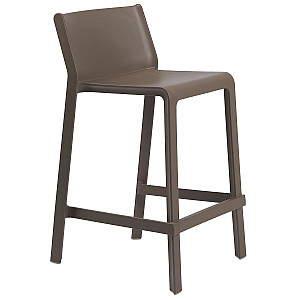 Напівбарний стілець NARDI Trill Stool Mini Tabacco