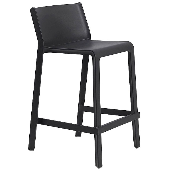 Полубарный стул NARDI Trill Stool Mini Antracite-0