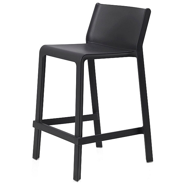 Полубарный стул NARDI Trill Stool Mini Antracite-2