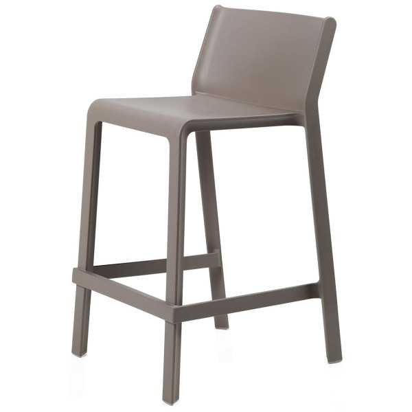 Напівбарний стілець NARDI Trill Stool Mini Tortora-1