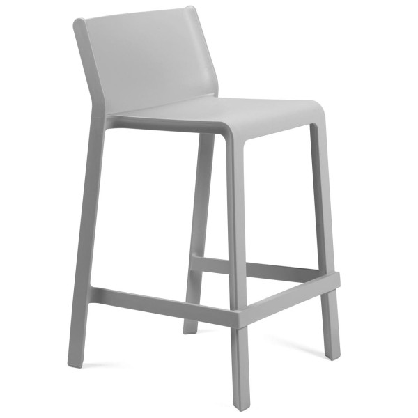 Полубарный стул NARDI Trill Stool Mini Grigio-0