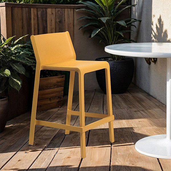 Полубарный стул NARDI Trill Stool Mini Senape-1
