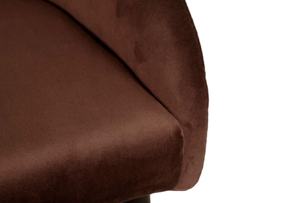 Барний стілець Nicolas ELBE Коричневий-4