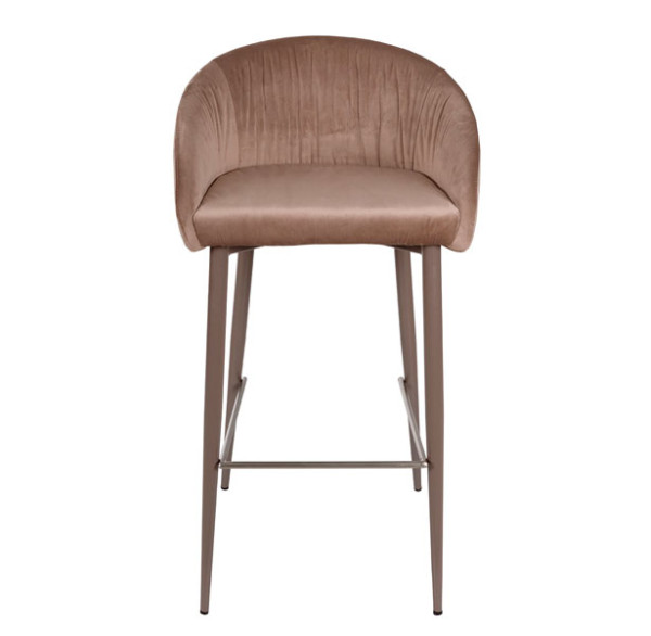 Барний стілець Nicolas ELBE Бежевий-1