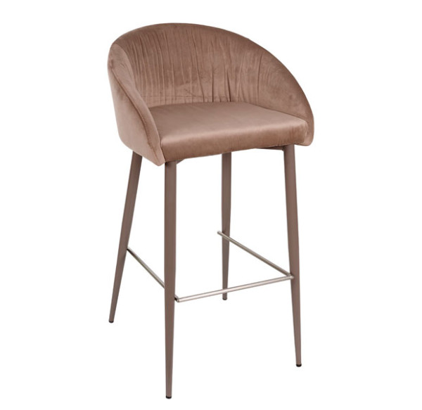 Барний стілець Nicolas ELBE Бежевий-0