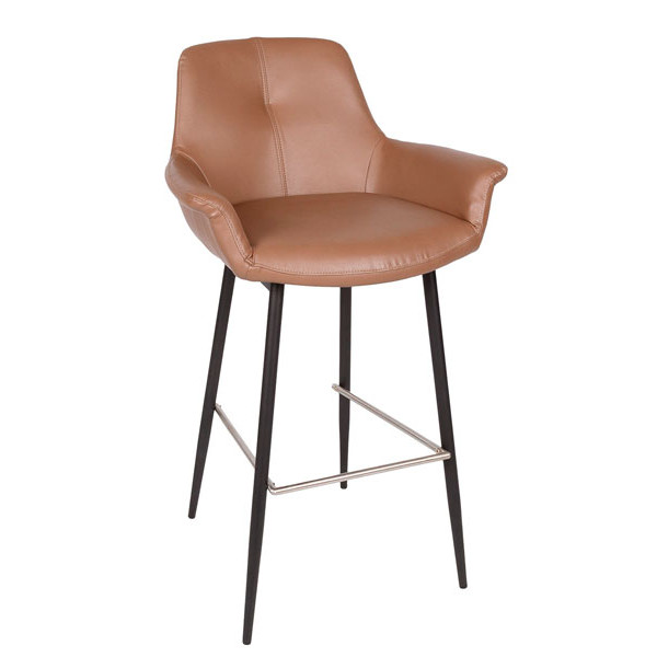 Барний стілець Nicolas TORRES Молочний шоколад-0