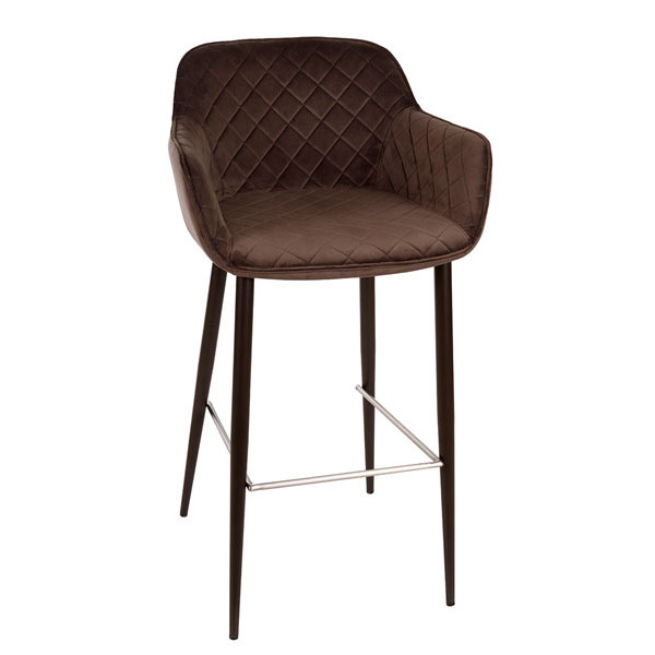 Барний стілець Nicolas BAVARIA Антрацит-0