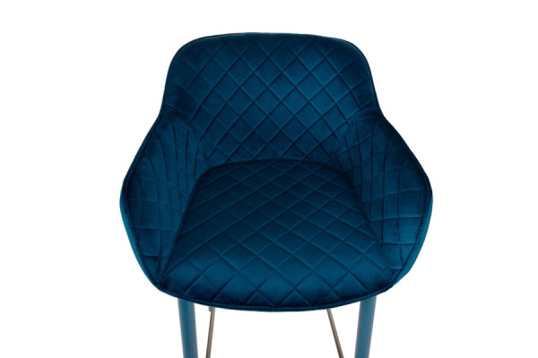 Барний стілець Nicolas BAVARIA Синій-6