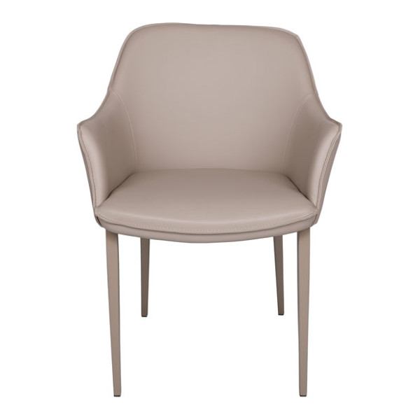 Кресло Nicolas MILTON Мокко экокожа-1